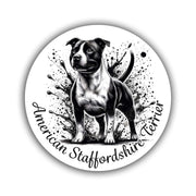 American Staffordshire Terrier Aufkleber "B002"