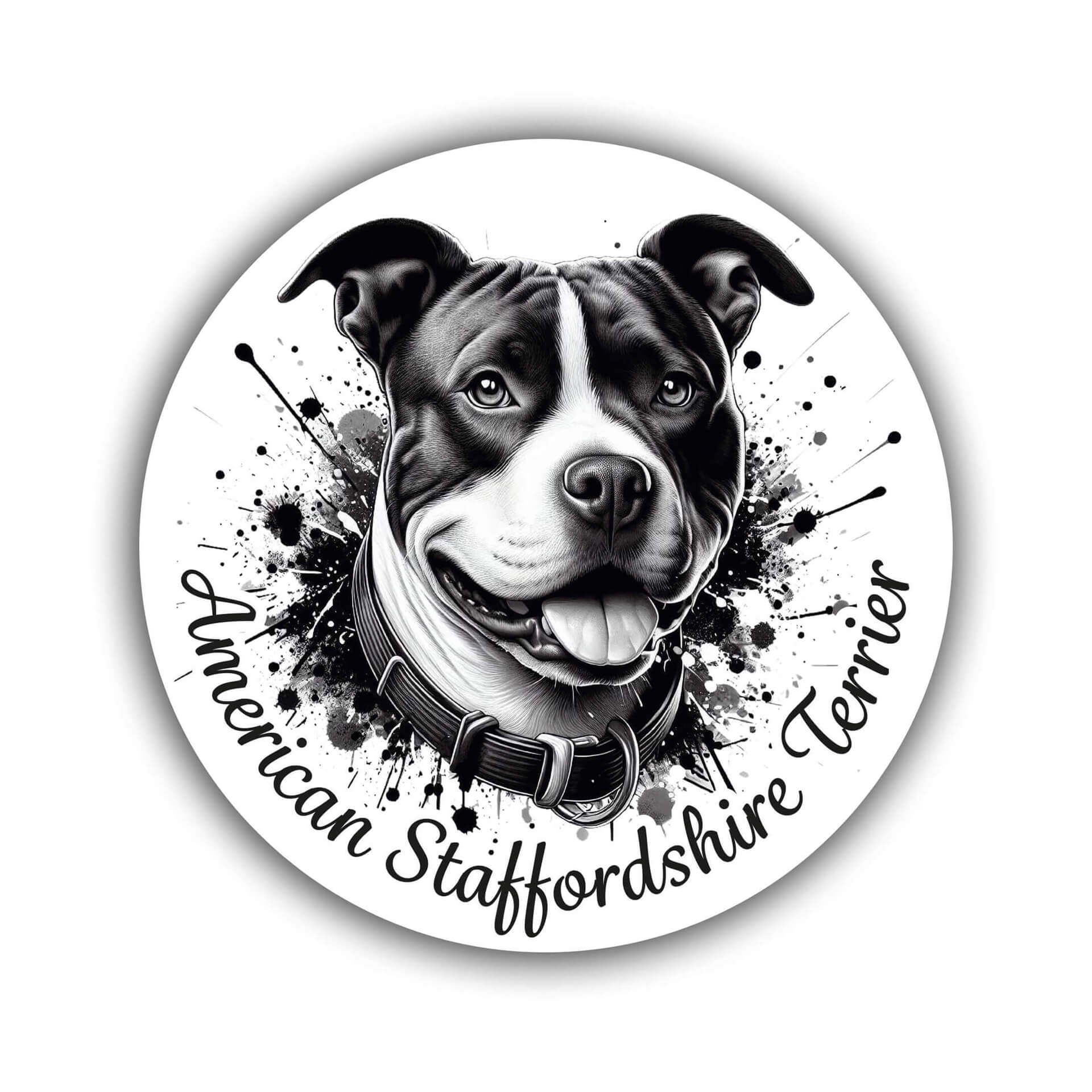 American Staffordshire Terrier Aufkleber 001