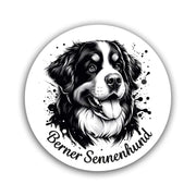 Berner Sennenhund Aufkleber "B001"