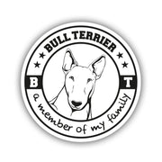 Bullterrier Aufkleber B003