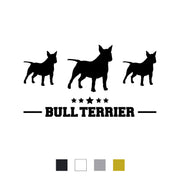 Bullterrier Aufkleber "A005"