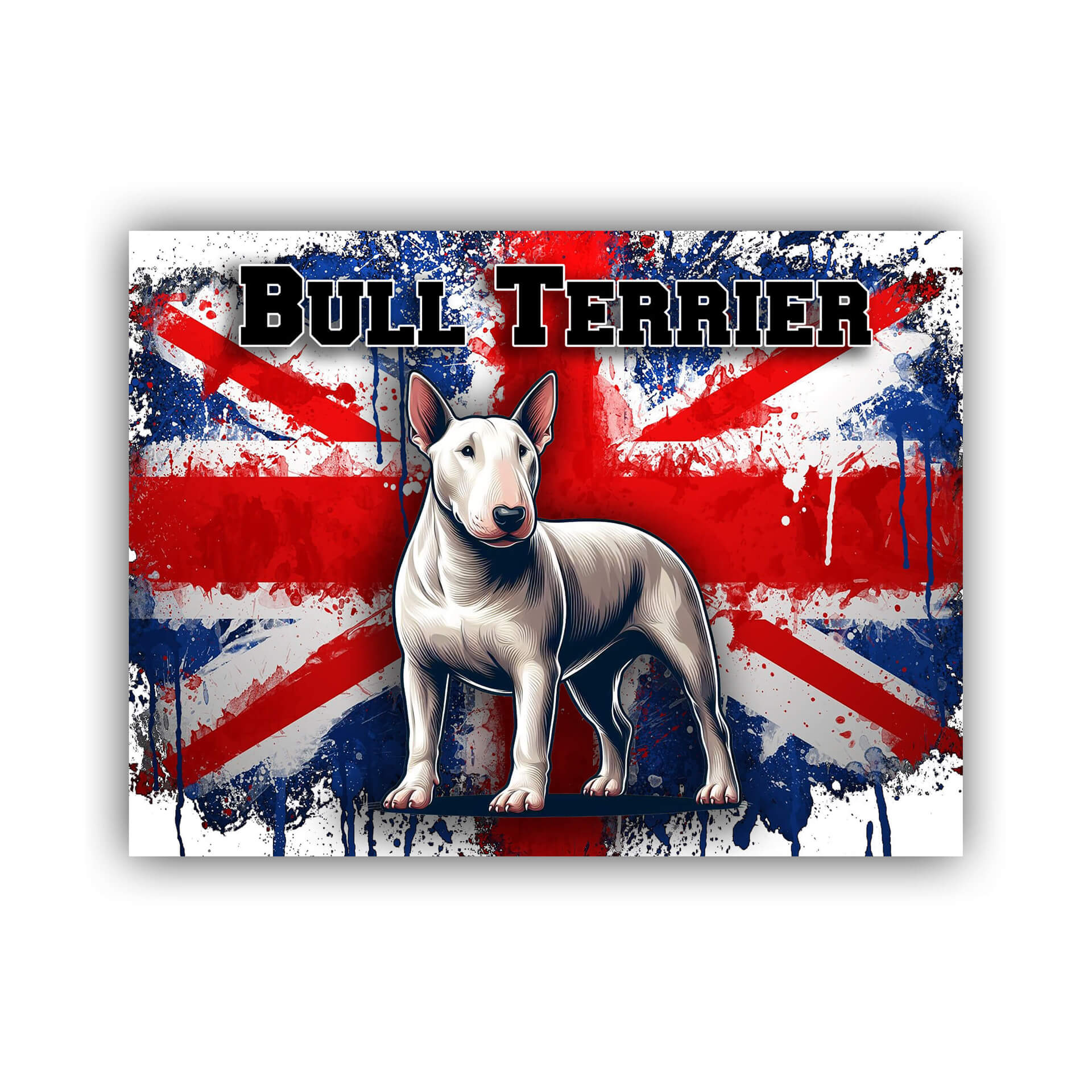 Bullterrier Schild "002"
