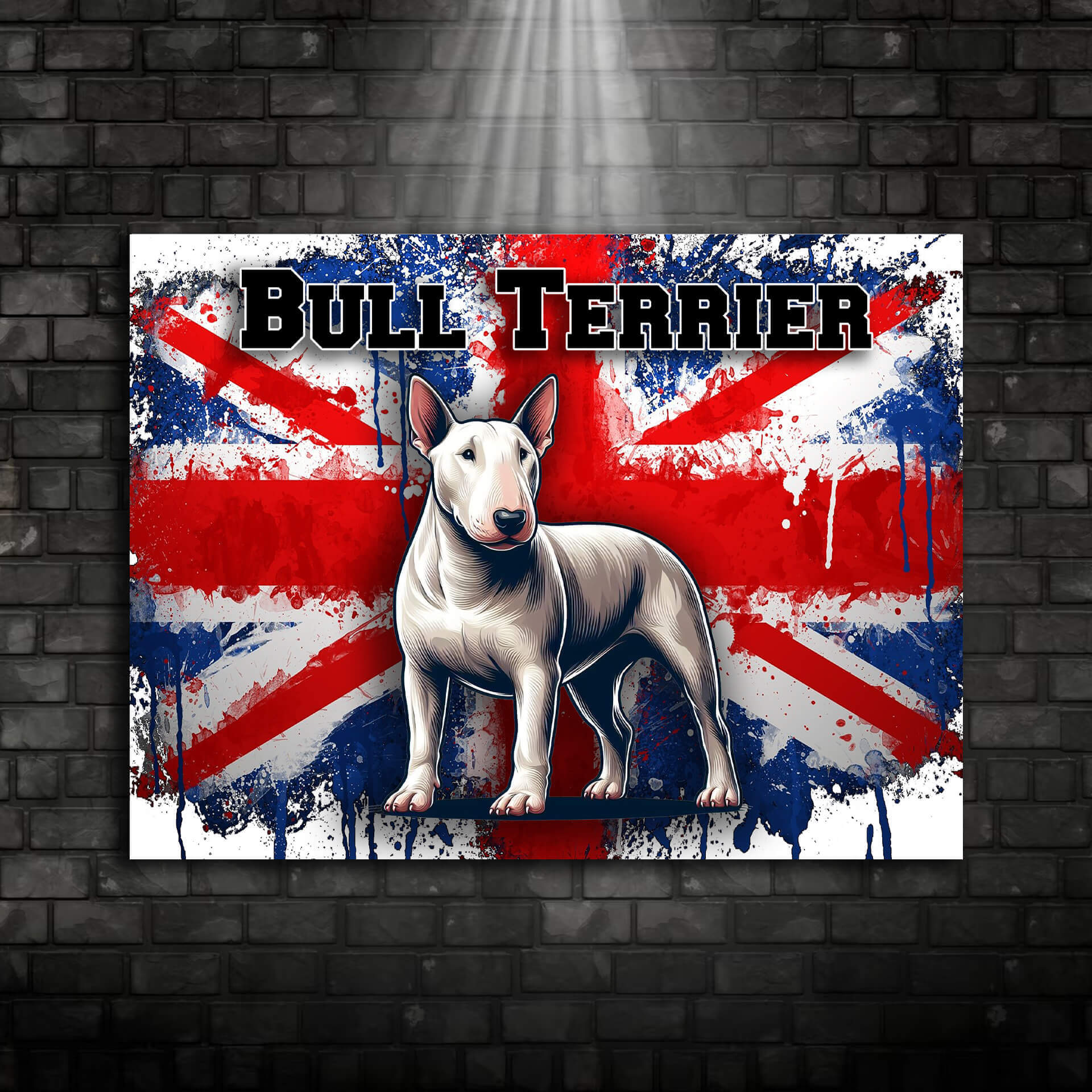Bullterrier Schild "002"