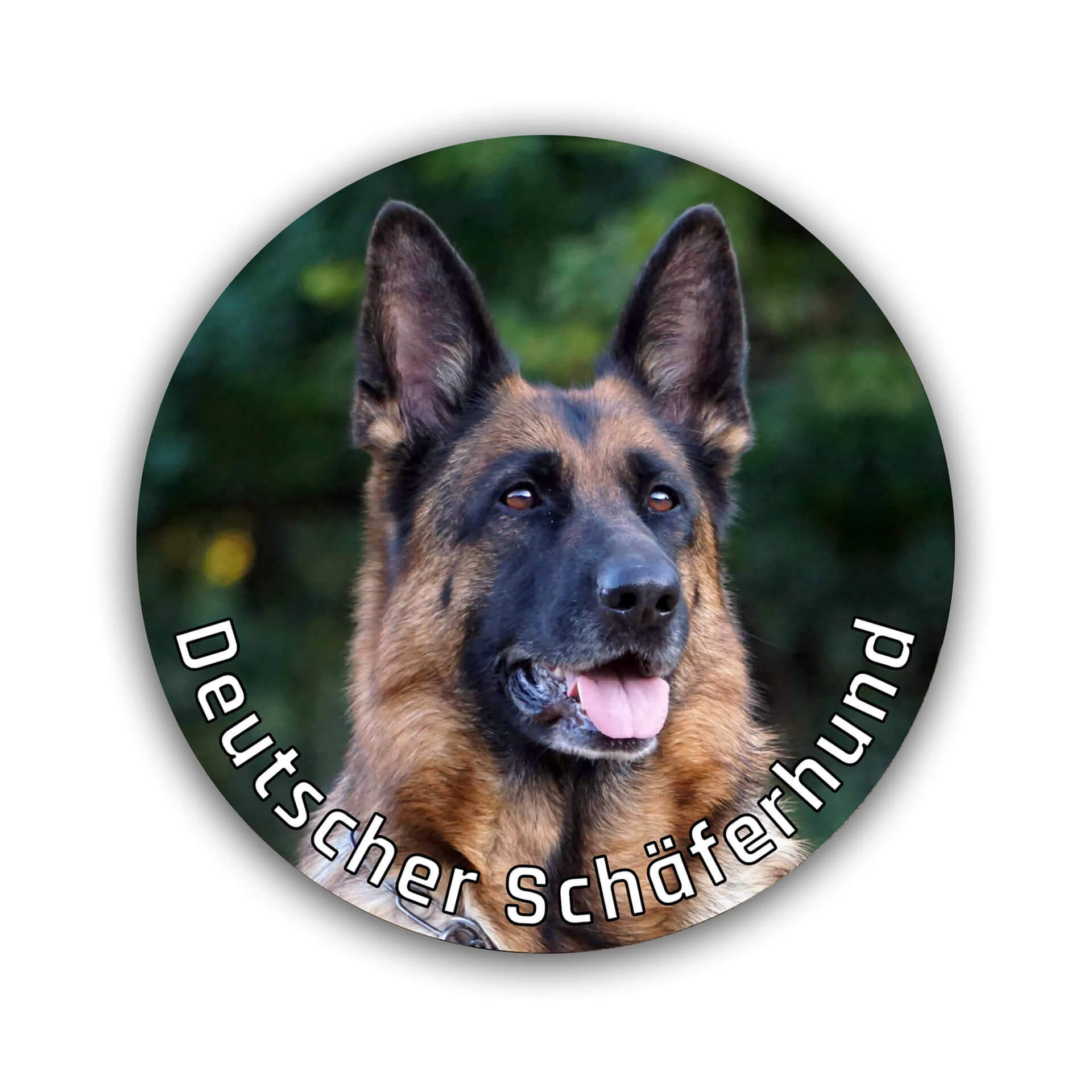 Deutscher Schäferhund Aufkleber "B001"