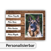 Deutscher Schäferhund Schild "007"