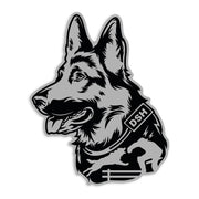 Deutscher Schäferhund Aufkleber "B003"