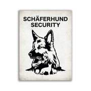 Deutscher Schäferhund Schild "004"