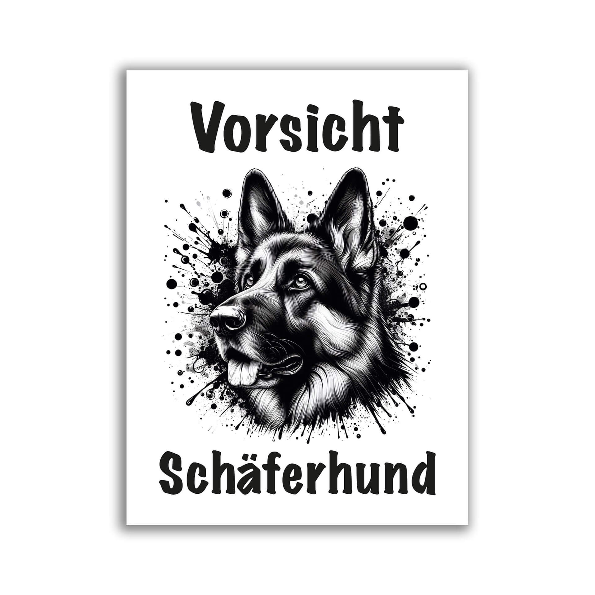 Deutscher Schäferhund Schild "005"