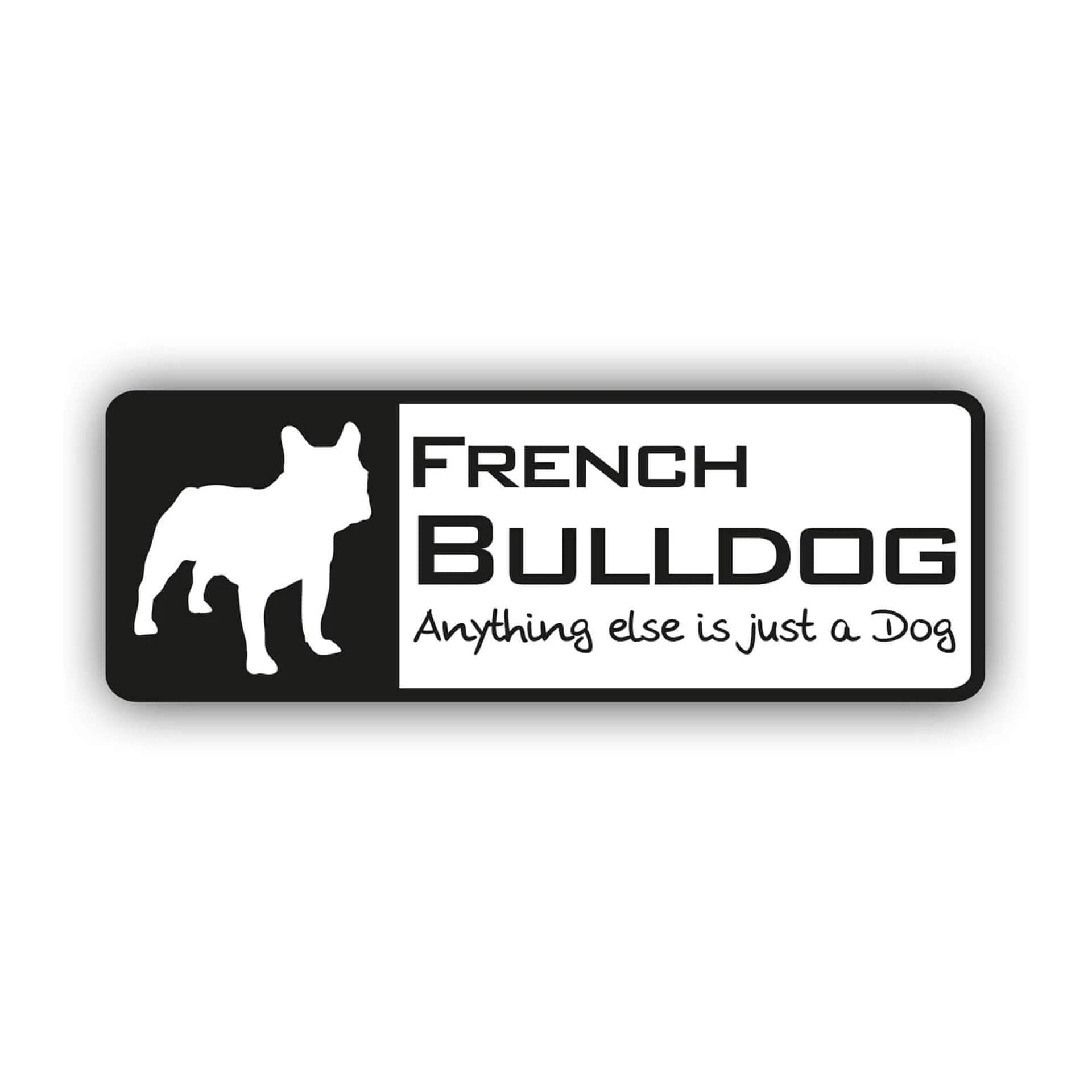 Französische Bulldogge Aufkleber "B005"