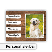 Golden Retriever Schild "001"