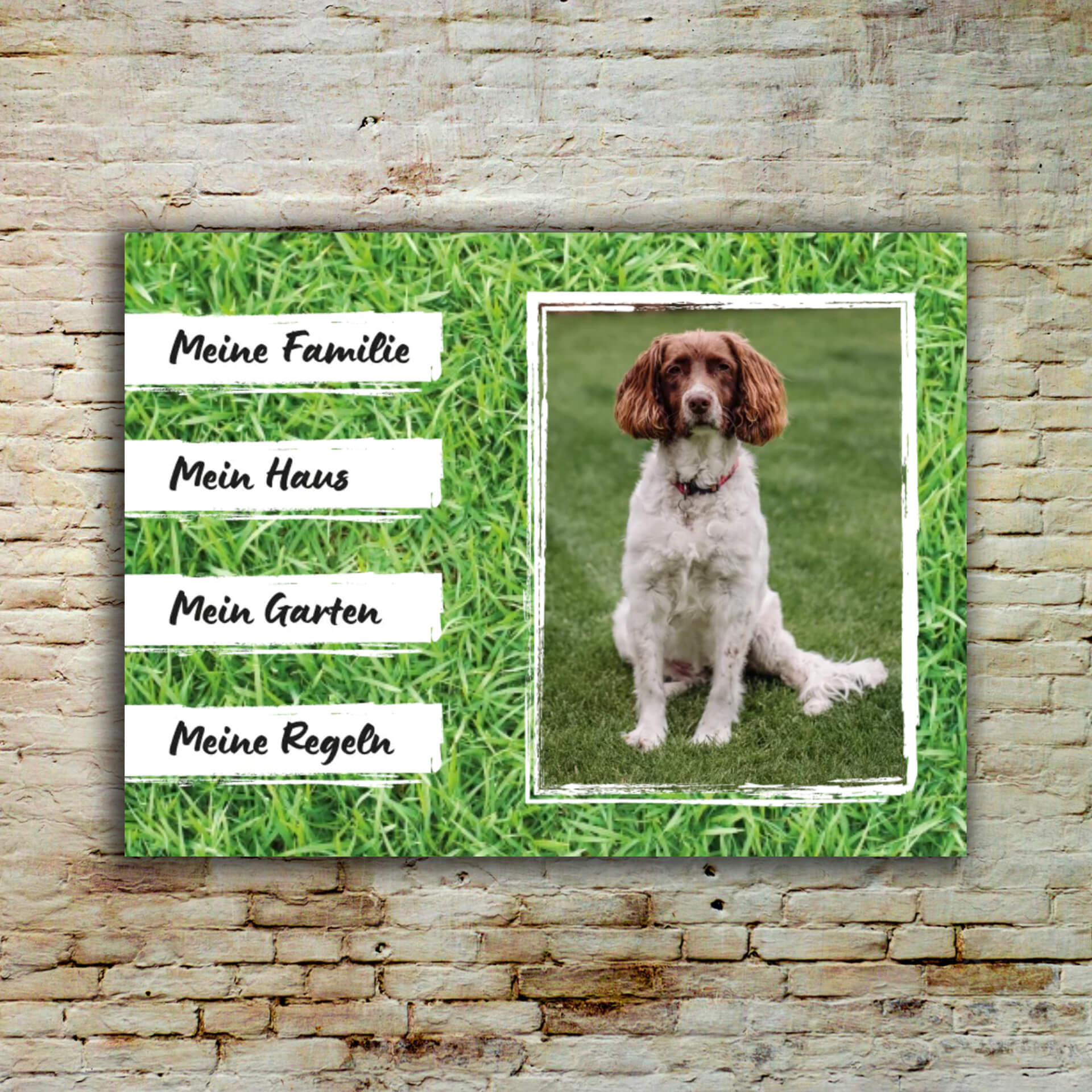 Hundeschild personalisierbar 001 004