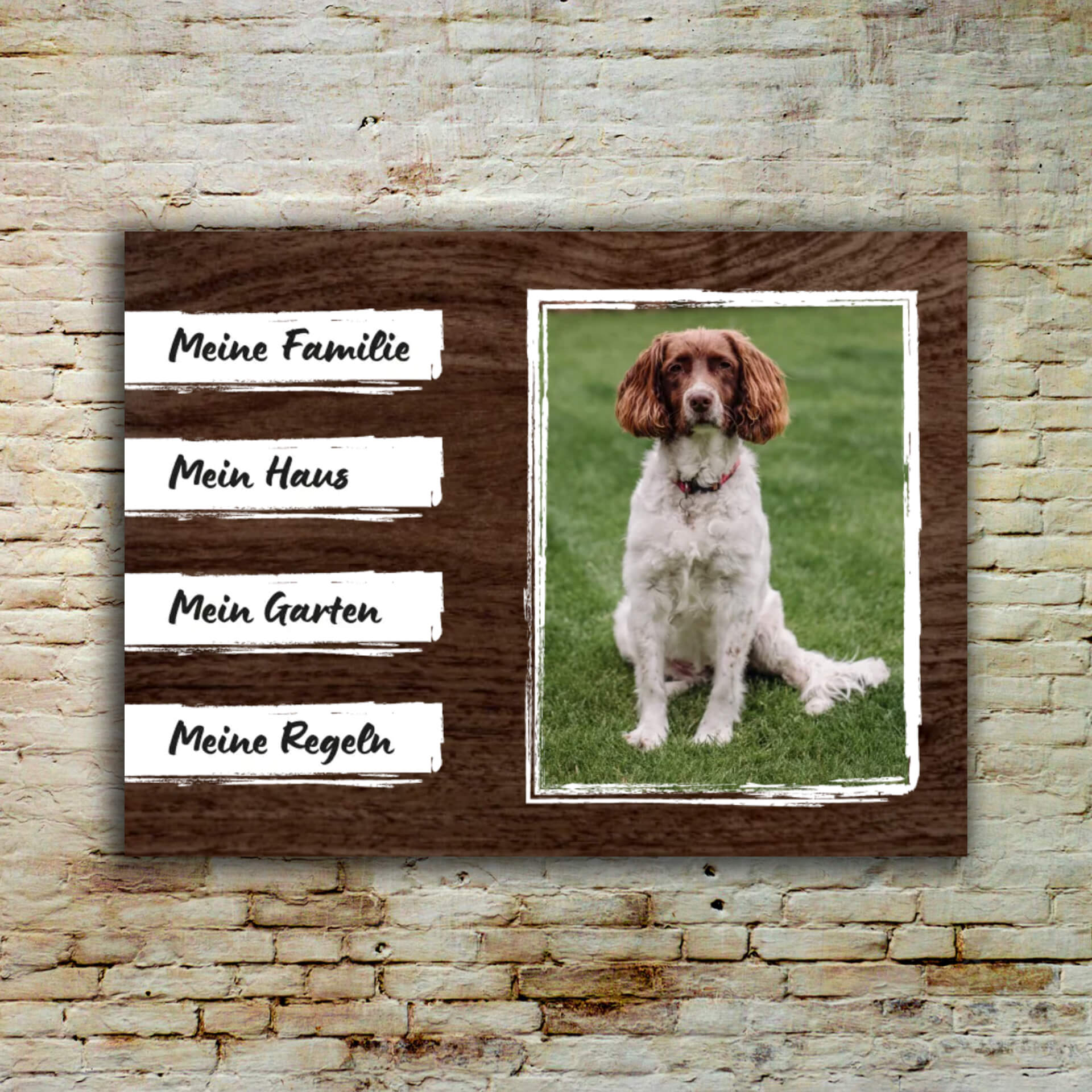 Hundeschild personalisierbar 001 006