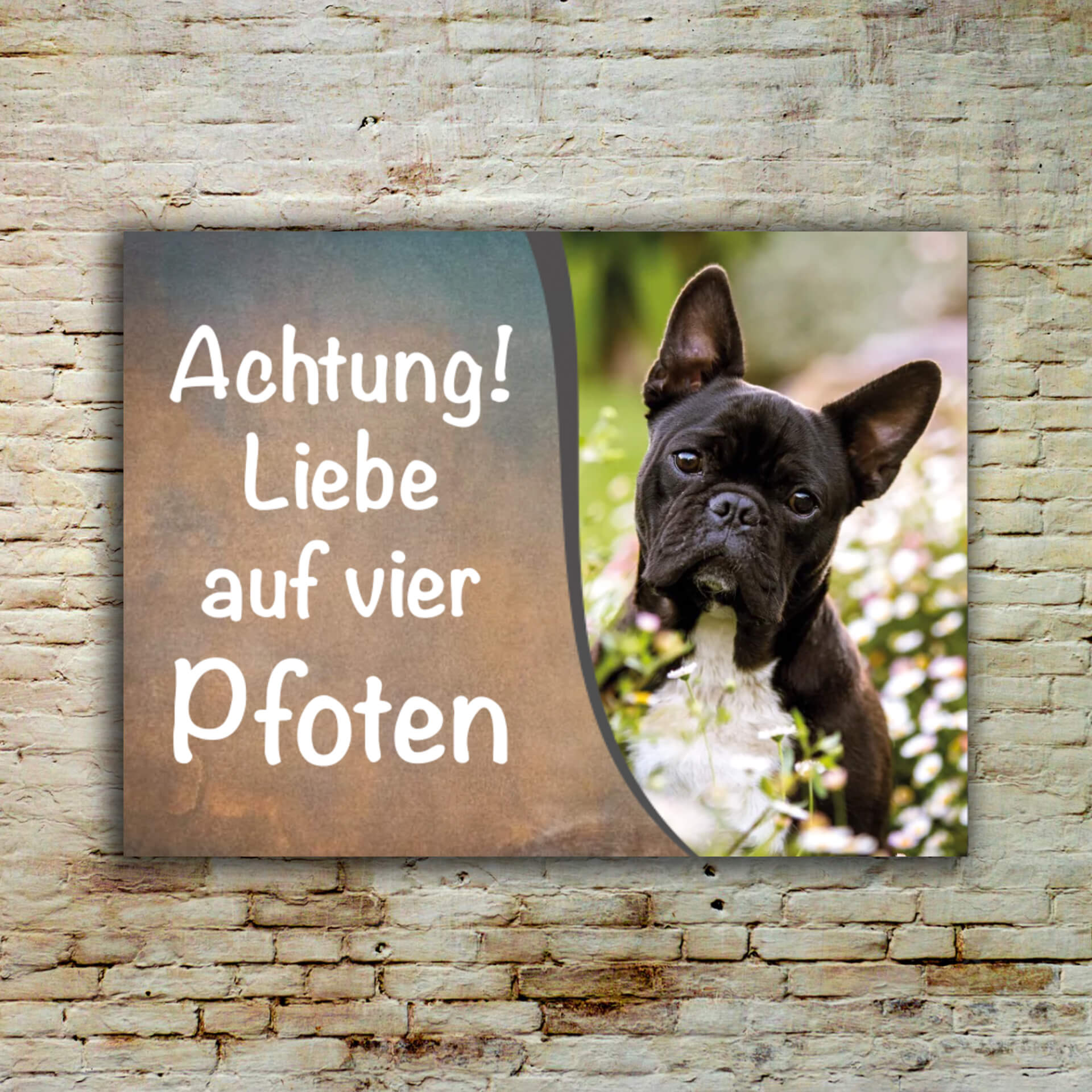 Hundeschild personalisierbar 003 002