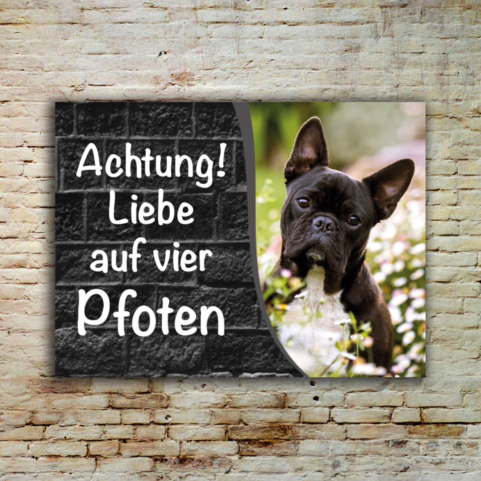 Hundeschild personalisierbar 003 003