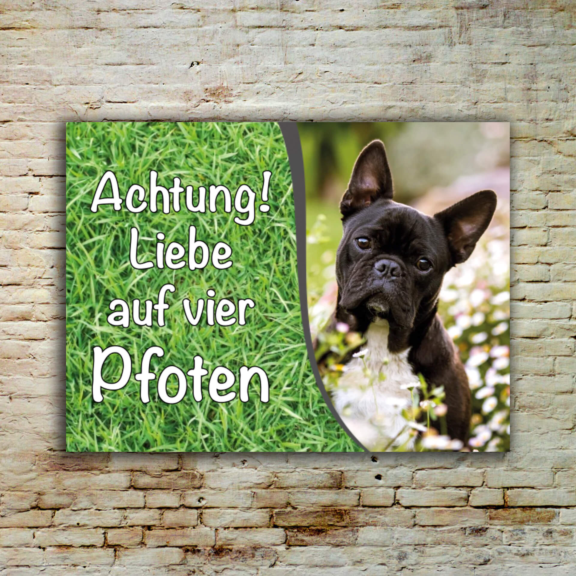 Hundeschild personalisierbar 003 004