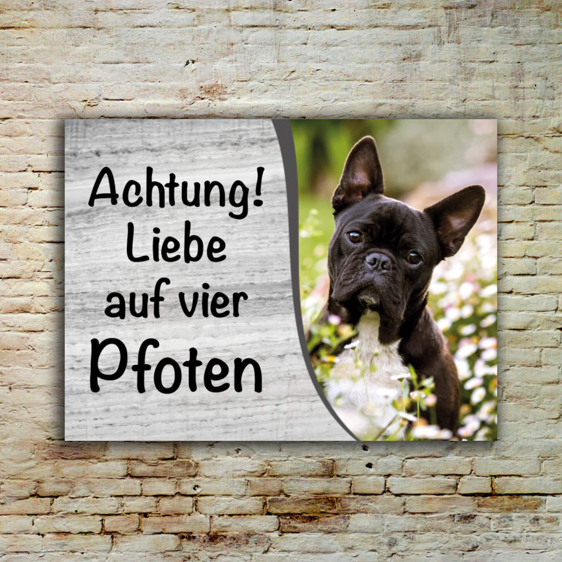 Hundeschild personalisierbar 003 005
