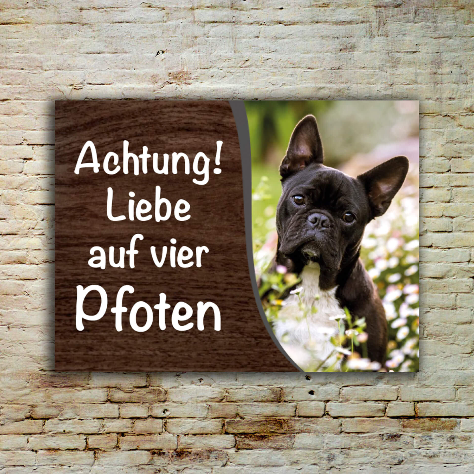 Hundeschild personalisierbar 003 006