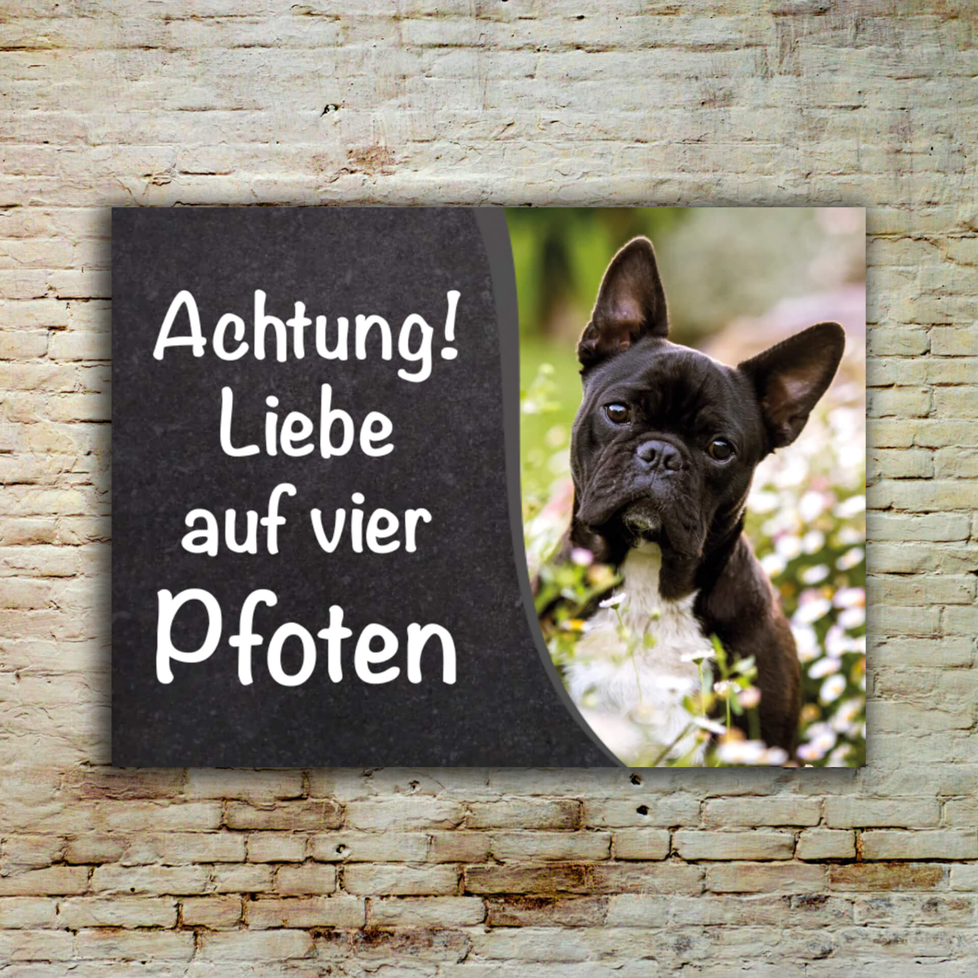 Hundeschild personalisierbar 003 007