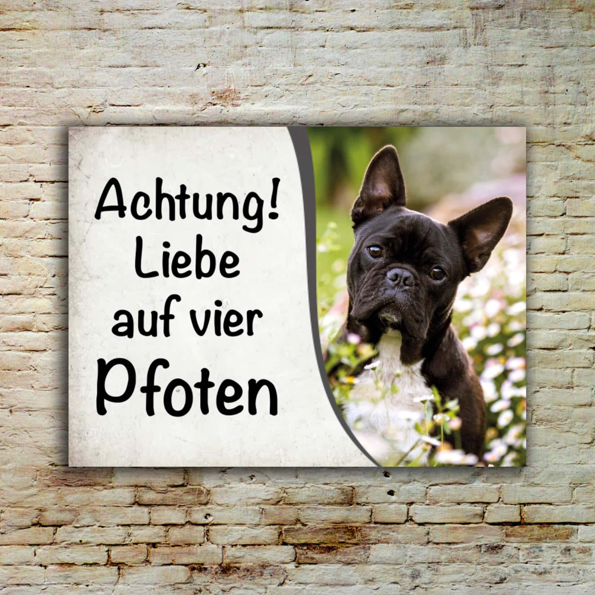 Hundeschild personalisierbar 003 008