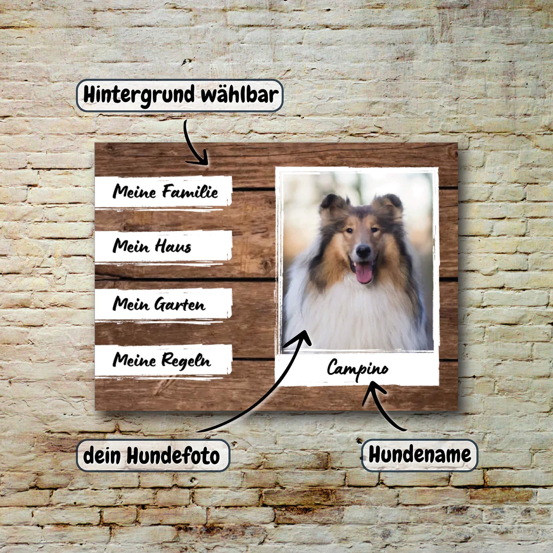 Hundeschild Beschreibung 002