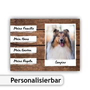 Hundeschild personalisierbar 002