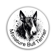 Miniature Bullterrier Aufkleber "B001"