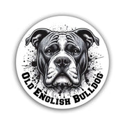 Old English Bulldog Aufkleber "B001"