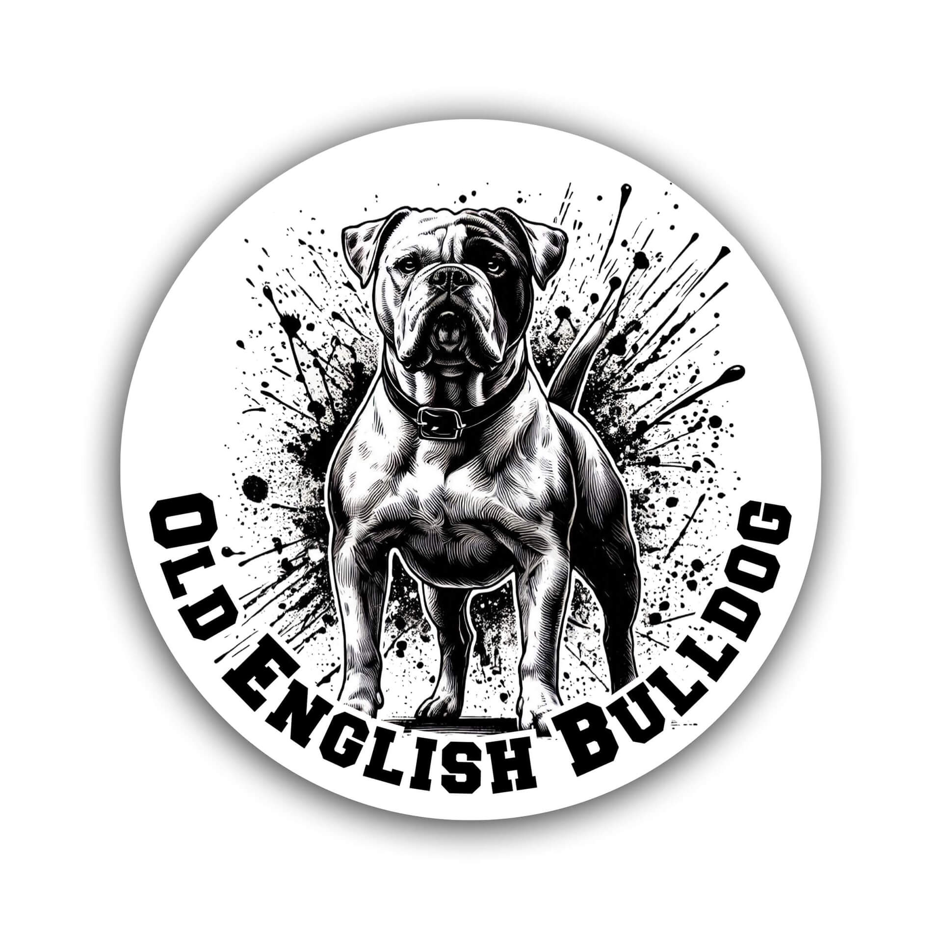 Old English Bulldog Aufkleber "B005"