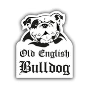 Old English Bulldog Aufkleber "B007"