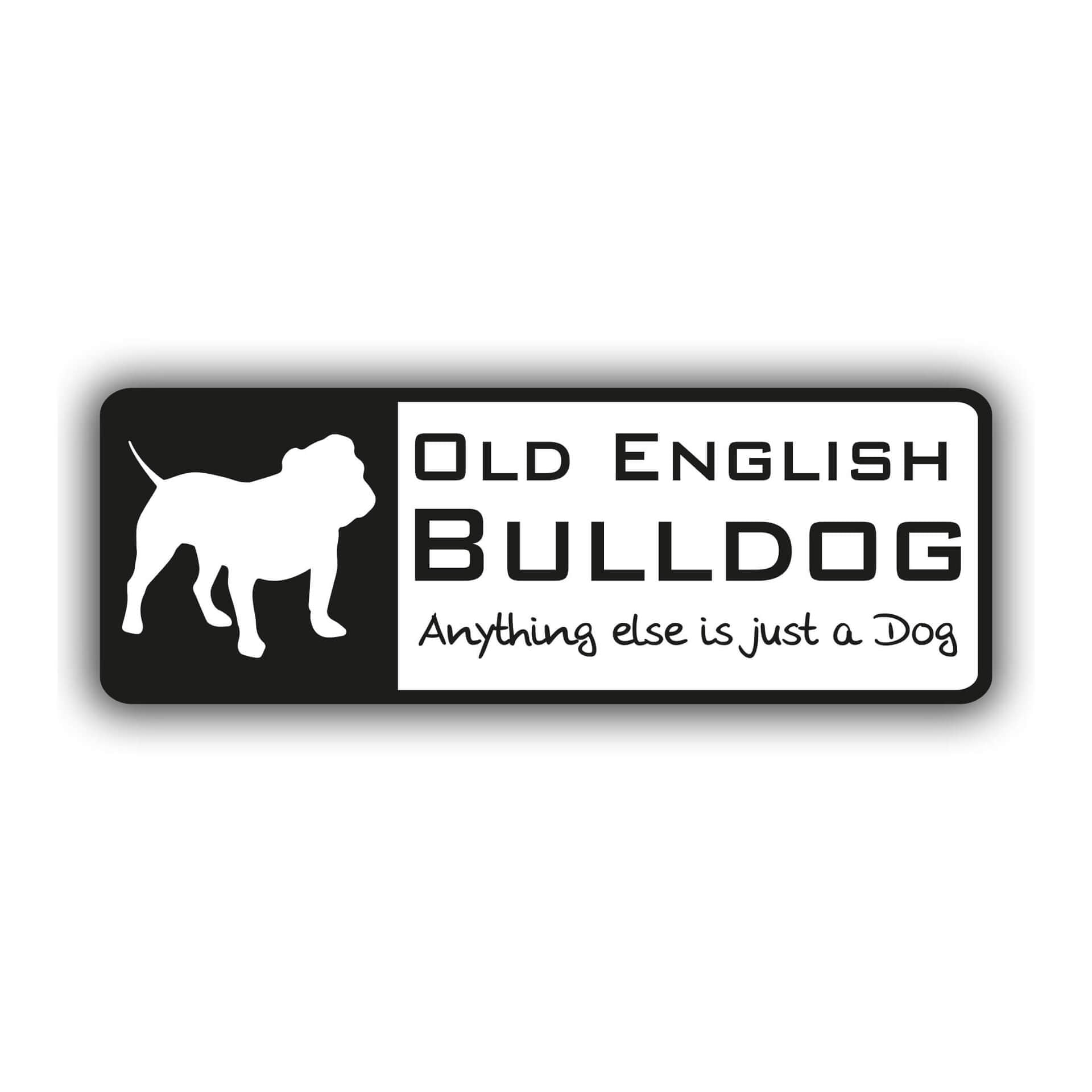 Old English Bulldog Aufkleber "B009"