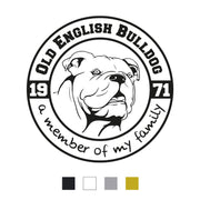 Old English Bulldog Aufkleber "A002"