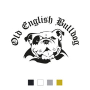 Old English Bulldog Aufkleber "A004"