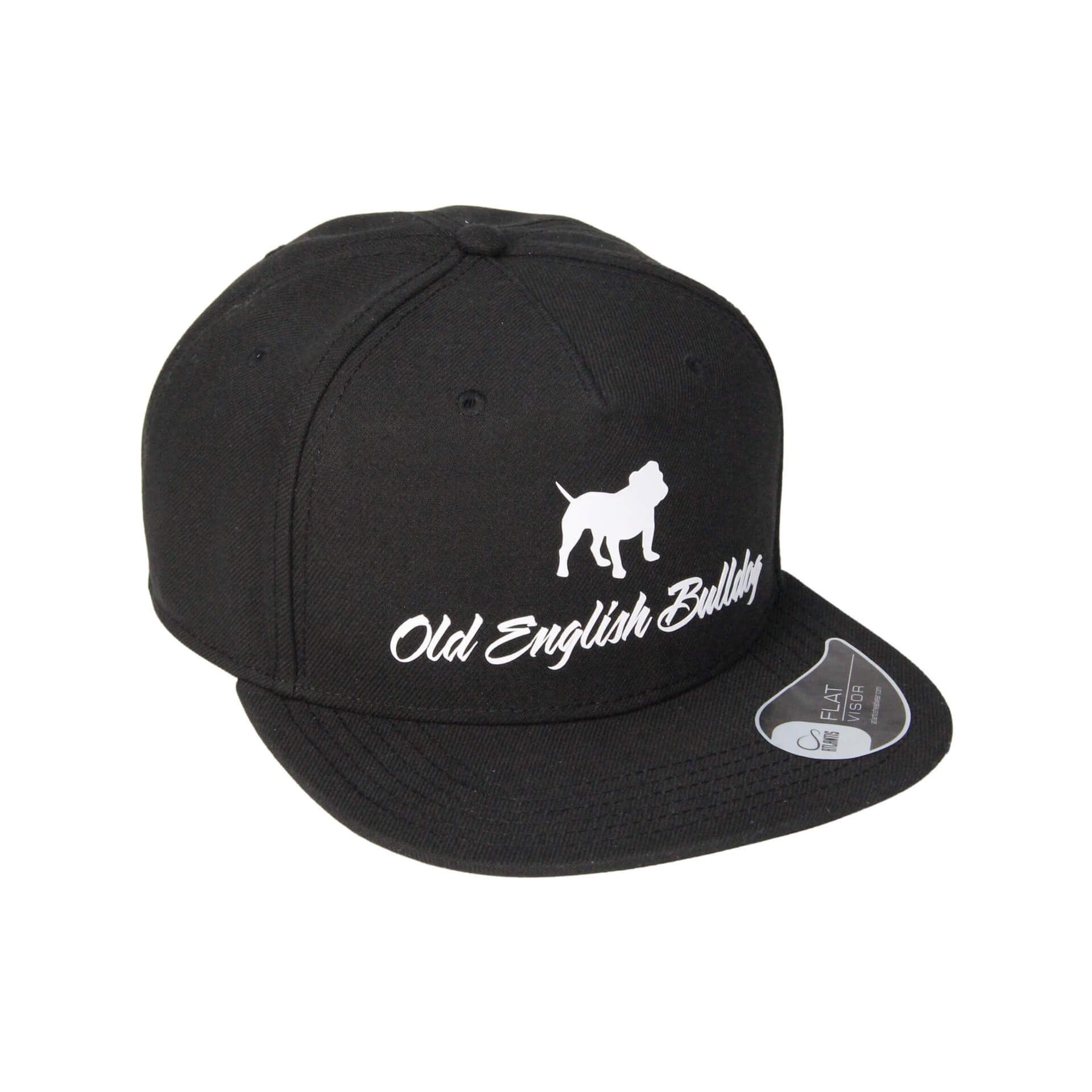 Old English Bulldog Cap 001 schwarz rechts