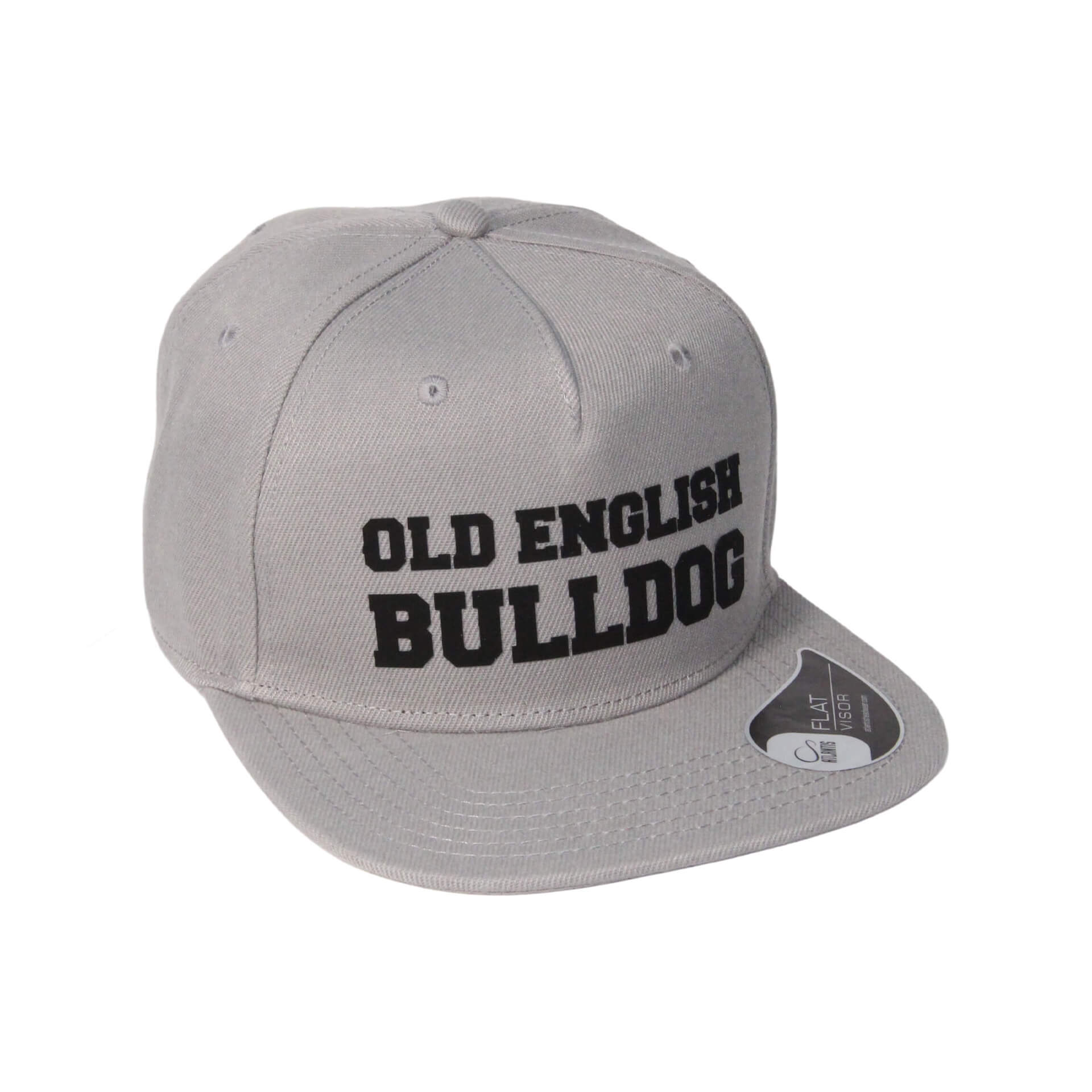 Old English Bulldog Cap 003 grau rechts