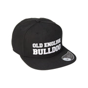 Old English Bulldog Cap 003 schwarz rechts