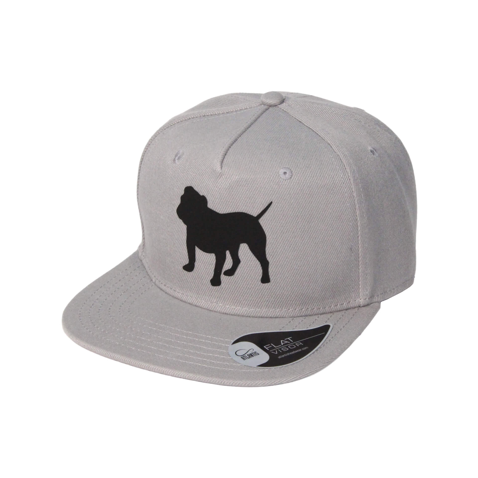 Old English Bulldog Cap 004 grau links