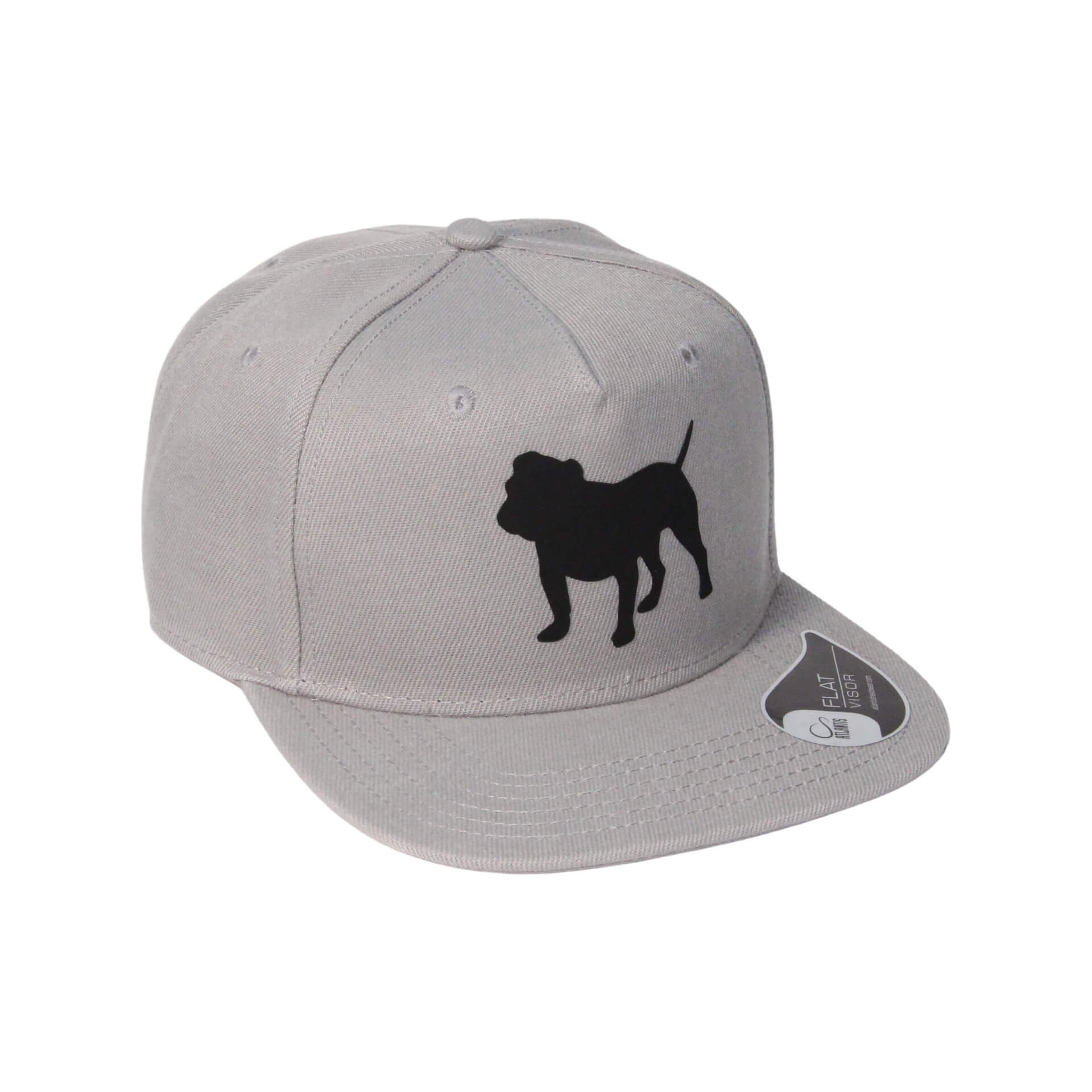 Old English Bulldog Cap 004 grau rechts