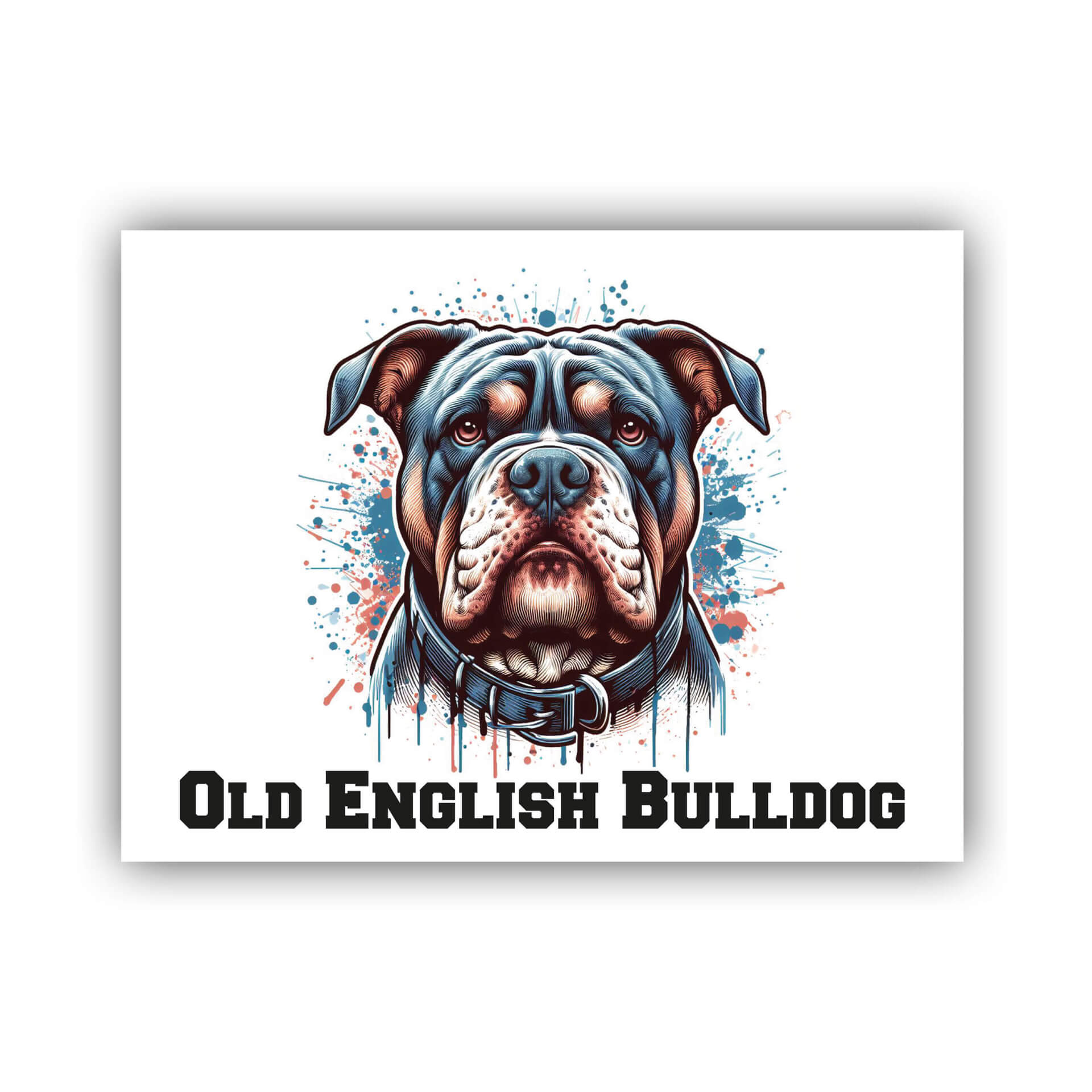 Old English Bulldog Schild "003"