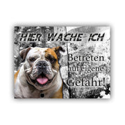 Old English Bulldog Schild "005"