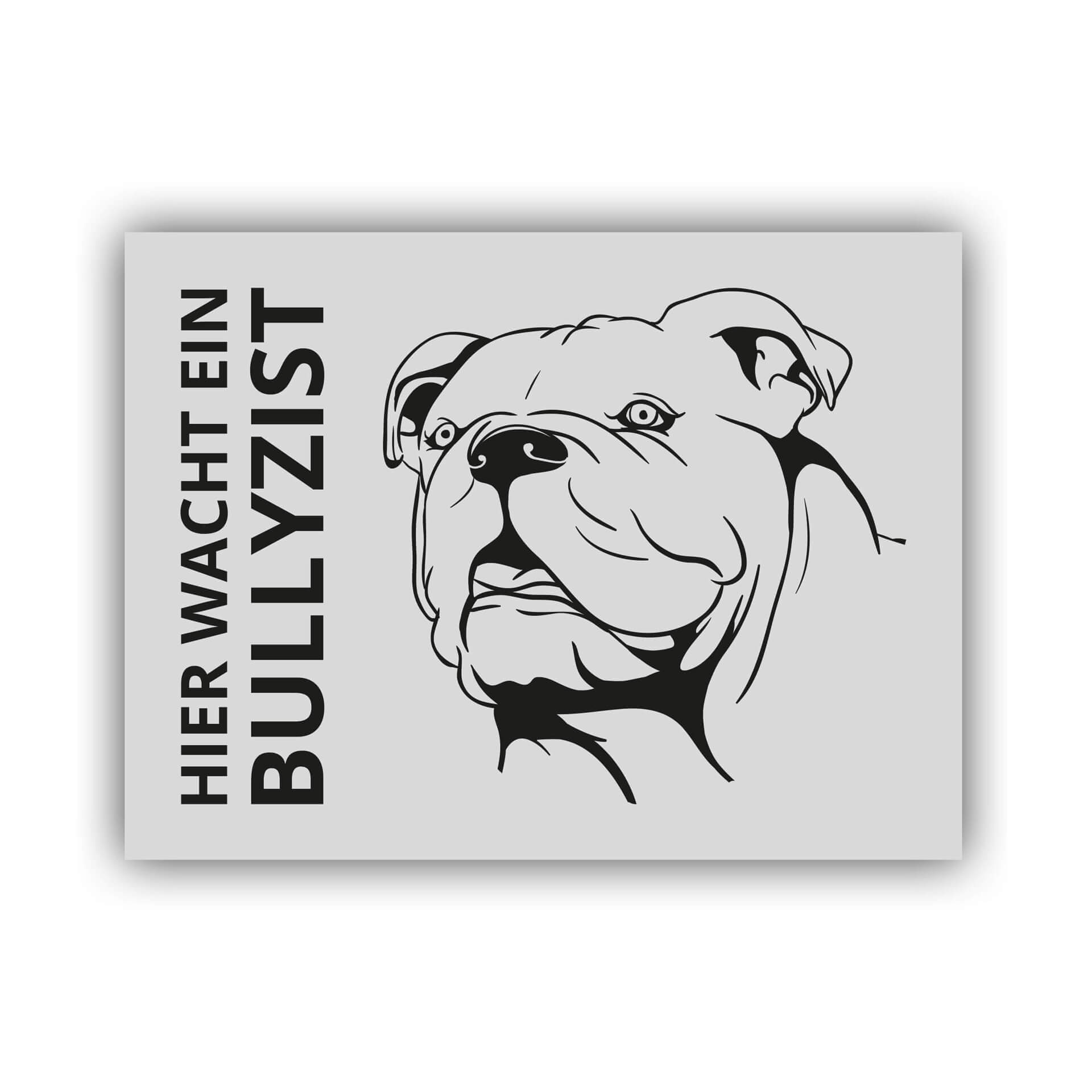 Old English Bulldog Schild "008"