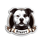 Staffordshire Bullterrier Aufkleber B012