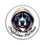 Staffordshire Bullterrier Aufkleber "B005"