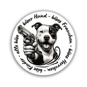 Staffordshire Bullterrier Aufkleber "B006"