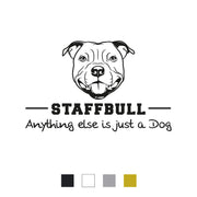 Staffordshire Bullterrier Aufkleber "A006"