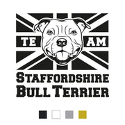 Staffordshire Bullterrier Aufkleber "A007"