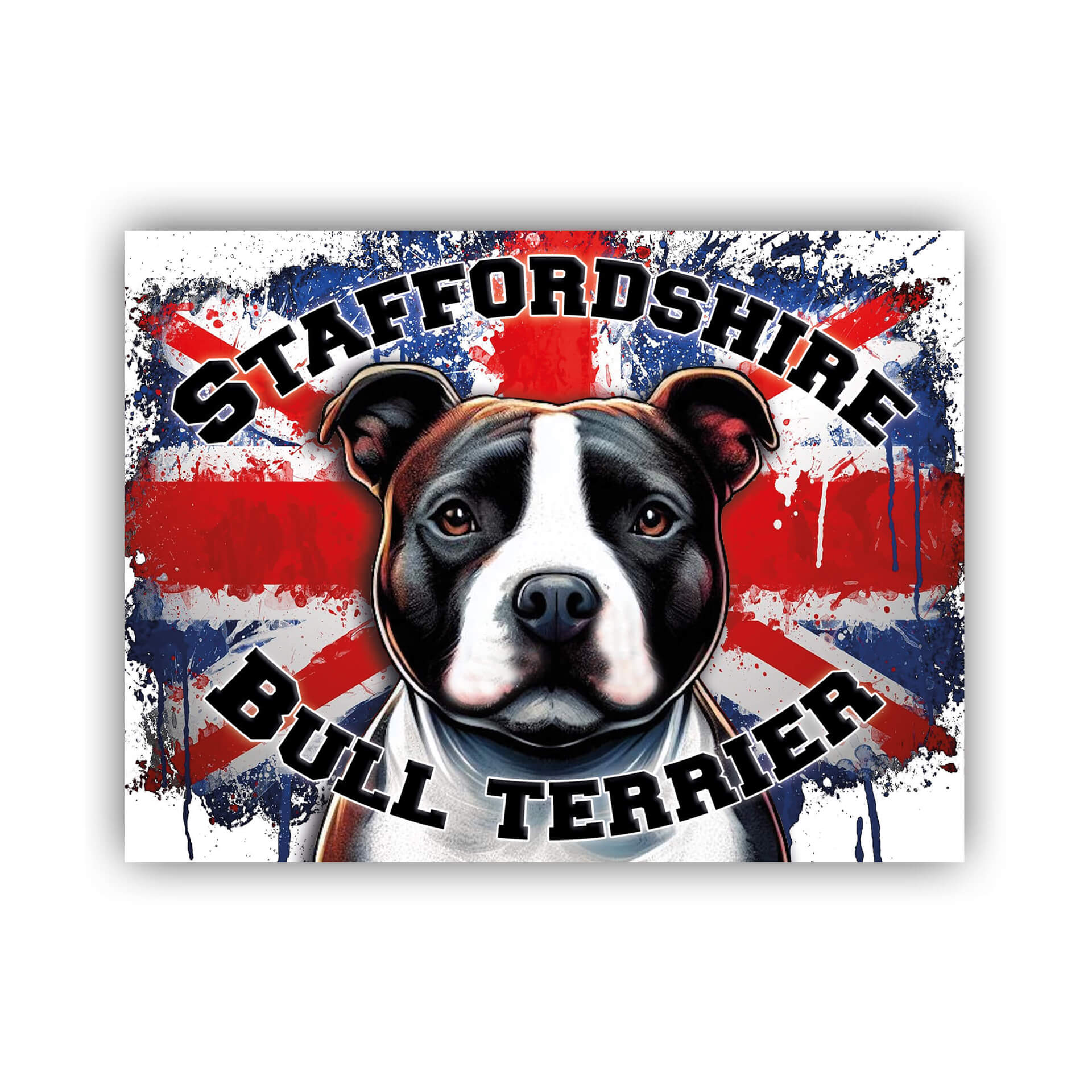 Staffordshire Bullterrier Schild "003"