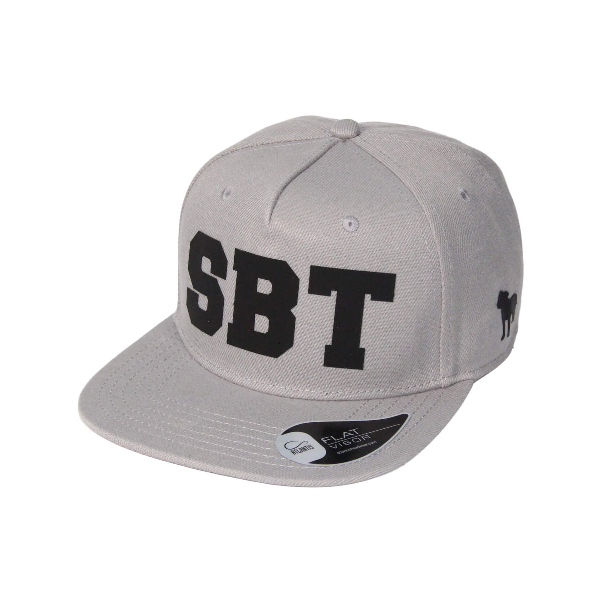 Staffordshire Bullterrier Cap 001 grau links