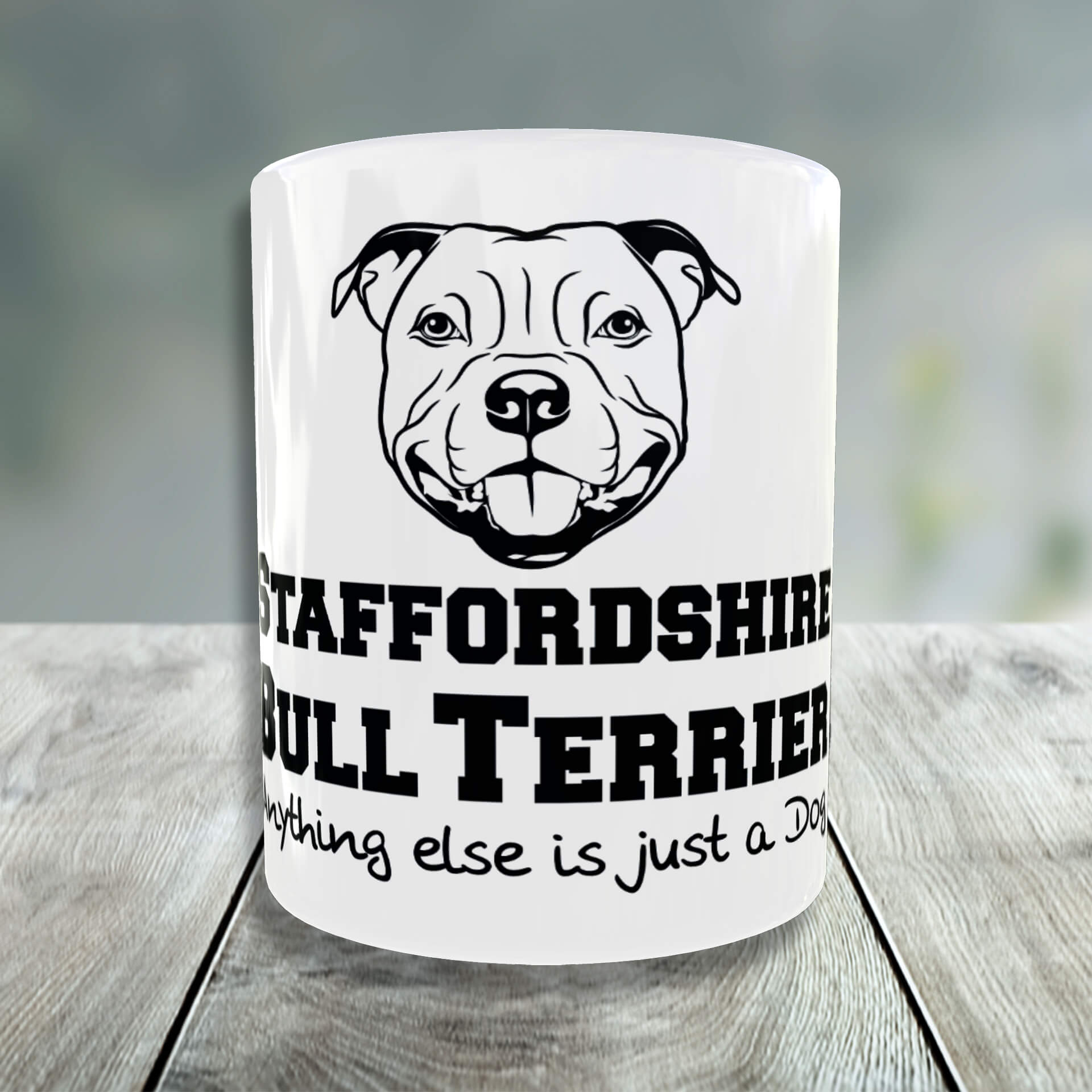 Staffordshire Bullterrier Tasse Any