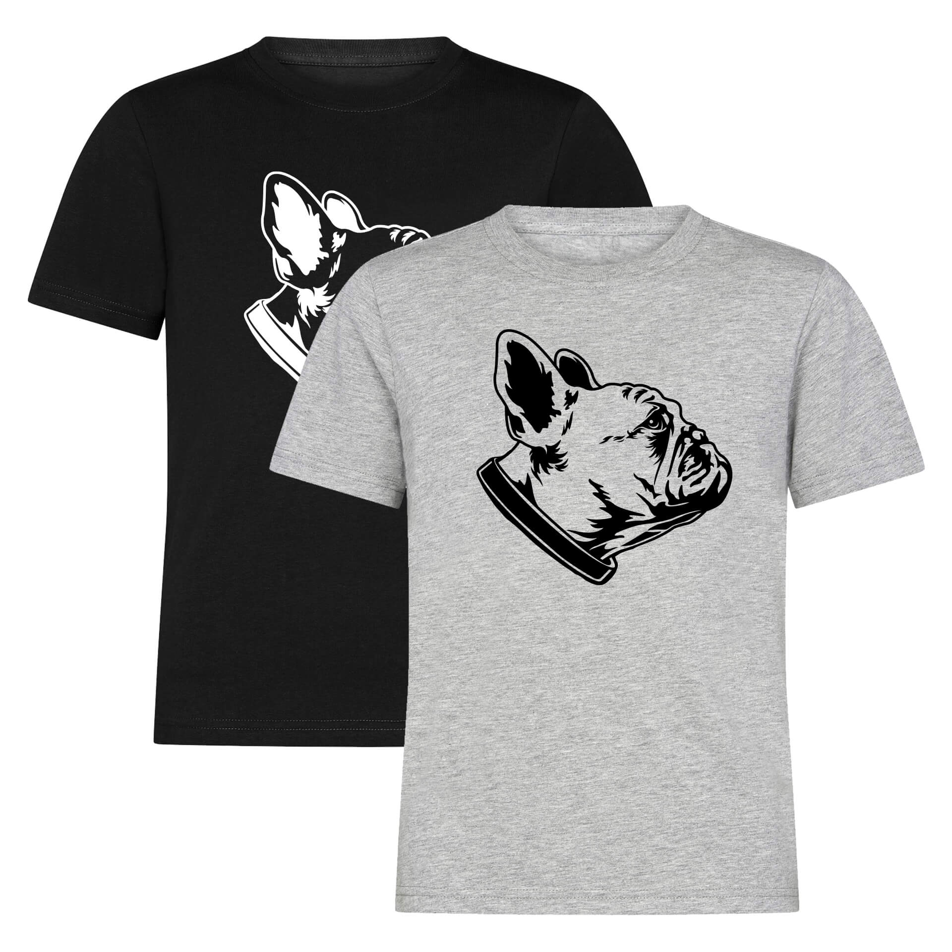 French Bulldog T-Shirt Head
