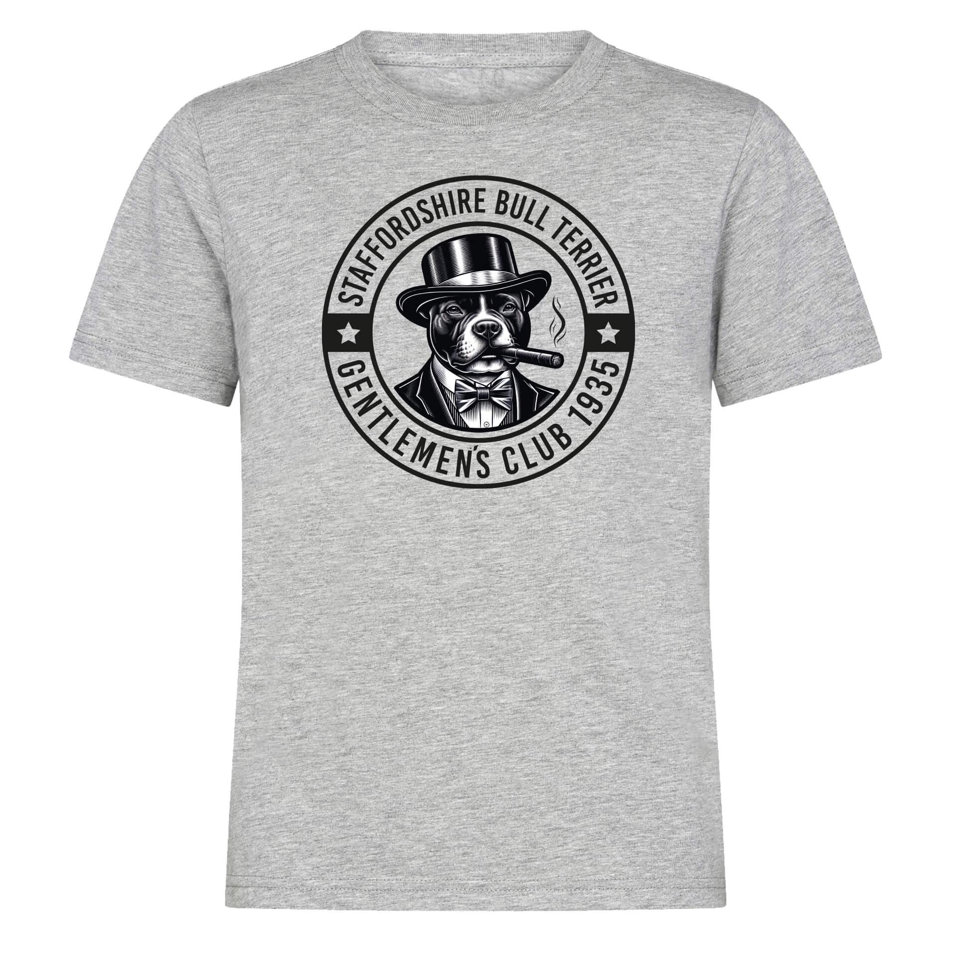 Staffordshire Bullterrier T-Shirt Gentlemens Club